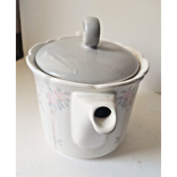 Vintage Sadler Made In England Rose Pattern 4 Cup Teapot 1950's - Picture 3 of 12